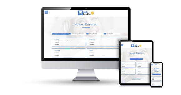 Demo de reservas online para el sector de dentista